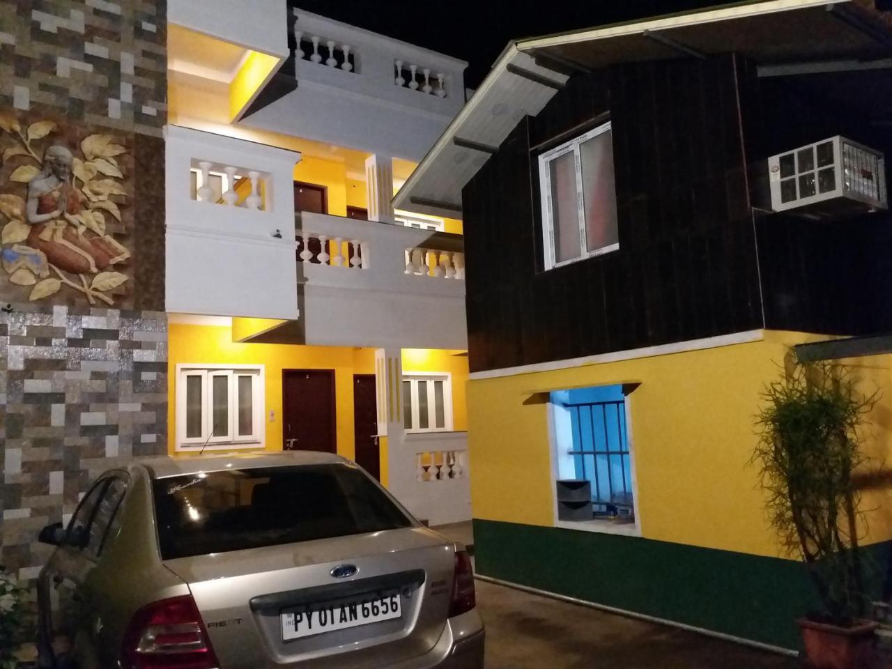Selvasi Beach Cottage Ауровиль Экстерьер фото
